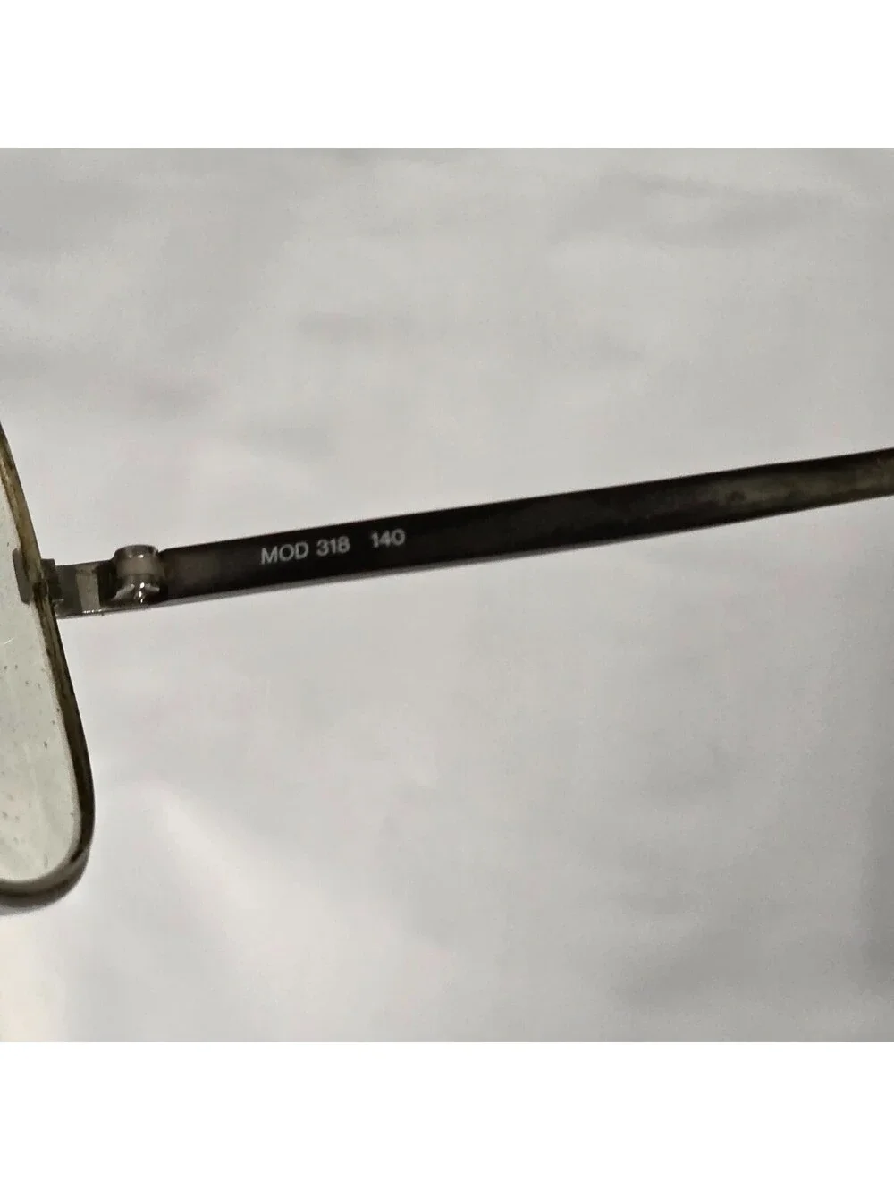 SILHOUETTE © Mod. 318 – Vintage Metal Eyeglass Frame, Austria 80s